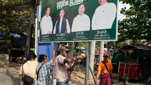 ミャンマーの総選挙が終了し、軍の「民間代理人」である連邦団結発展党（USDP）が勝利を宣言した。